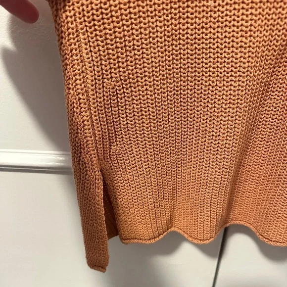Zara crochet Burnt Orange Knit Tank Top Size Small Women’s - Picture 7 of 10